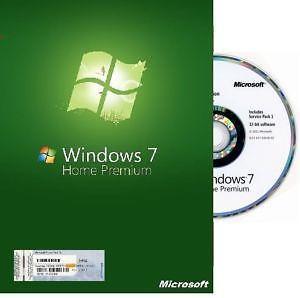 WINDOWS 7 HOME PREM 64BIT (ORIGINÁL DVD + ŠTÍTEK COA) - Počítače a hry