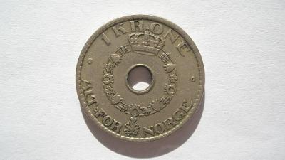 Norsko 1 koruna 1938