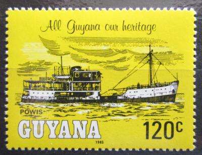 Guyana 1983 Loď Powis Mi# 980 1195