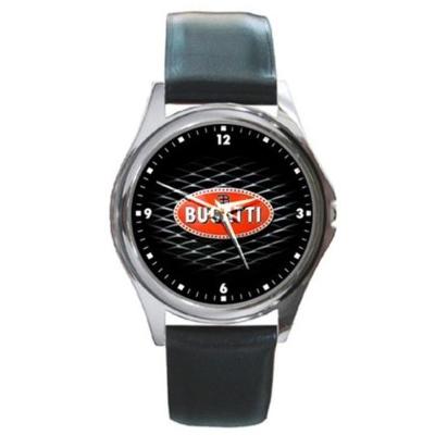 Bugatti Logo - hodinky kožený pásek