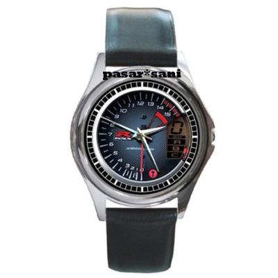SUZUKI GSX-R 1000 SPEEDOMETER hodinky kožený pásek