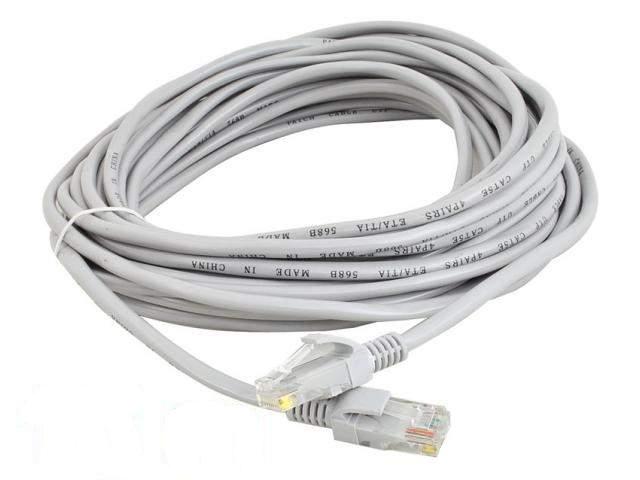 Sít'ový kabel lan 5m + konektory zatavené z výroby 0227 - Komponenty pro PC