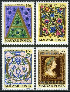 Maďarsko 1970 Den známek Mi# 2603-06 0309