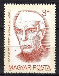 Maďarsko 1989 Jawaharlal Nehru Mi# 4055 0338