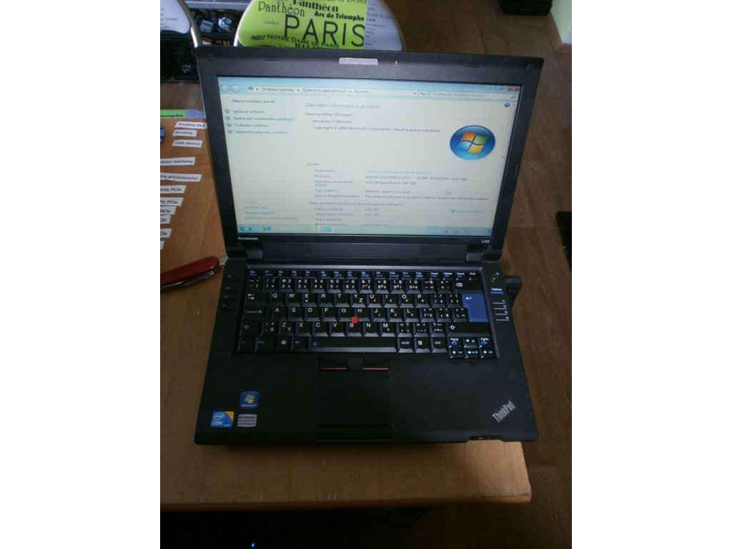 Notebook Lenovo L412 + Win7 - Počítače a hry