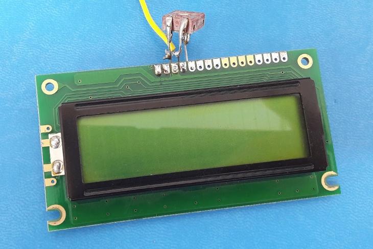 LCD displej 16x2 CM1624-S1LY-J2 - Elektronické součástky