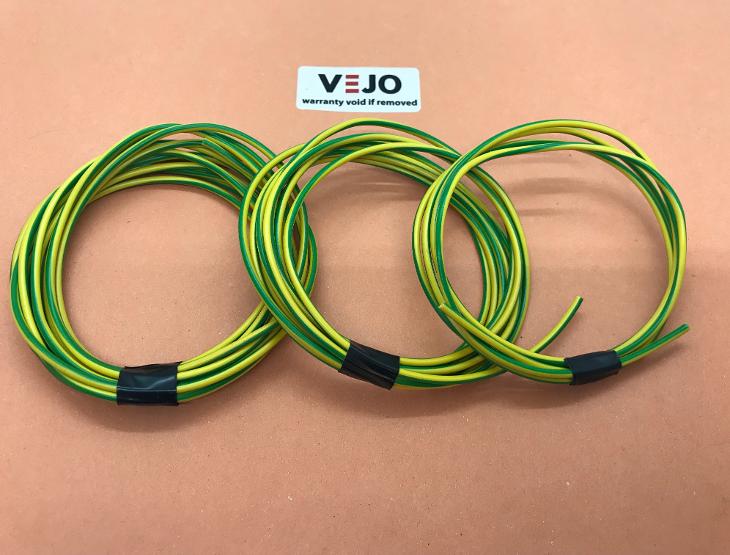 Vodič, kabel H05V-K 0,75 ŽLUTOZELENÝ (CYA) od 1m - Elektro