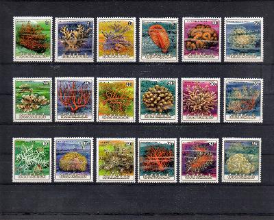 Cookovy Ostrovy-Koráli 1984**  Mi.978-1006/ 115 € / 2 skeny