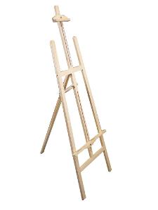 Ateliérový dřevěný malířský stojan 140 cm (MSV)