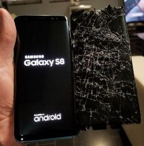 Samsung Galaxy S8 G950 -  profesionální oprava rozbitého skla displeje