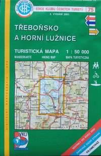 mapa KČT 75 Třeboňsko a Horní Lužice