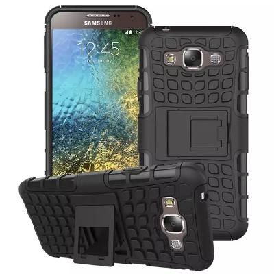Outdoor čierne odolné púzdro zadný kryt pre Samsung Galaxy A3