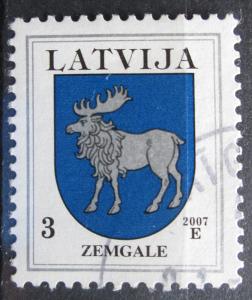 Lotyšsko 2007 Znak Zemgale Mi# 372 D X 0134