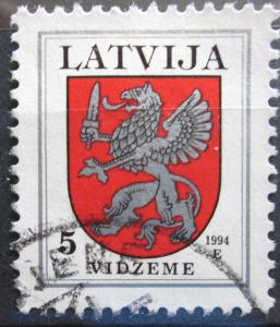 Lotyšsko 1994 Znak Vidzeme Mi# 373 A I 0134