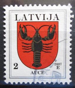 Lotyšsko 2007 Znak Auce Mi# 421 D IX 0133
