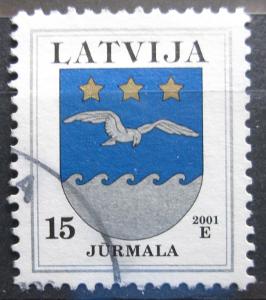 Lotyšsko 2001 Znak Jurmala Mi# 522 II 0132