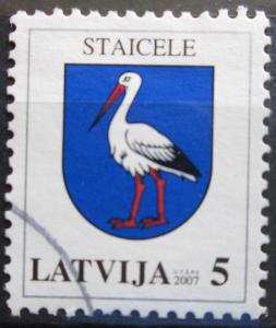 Lotyšsko 2007 Znak Staicele Mi# 693 A I 0132