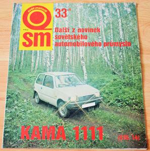 KAMA 1111 (1986) -  ČASOPIS SM S ČLÁNKEM