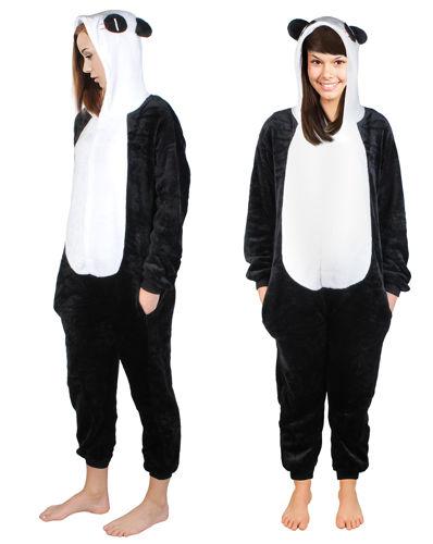 Panda kostýmy zvířat Jumpsuits jeden kus Halloween + STICKY MAT ZDARMA
