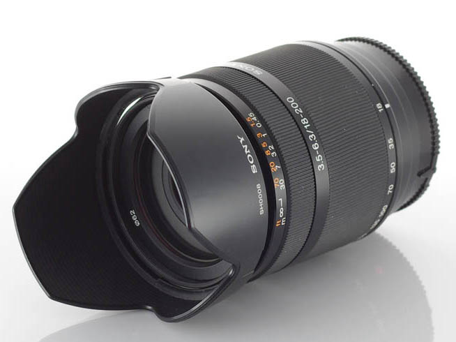 Objektív Sony AF 18-200/3.5-6.3 DT pre Sony A (SAL18200) - Foto