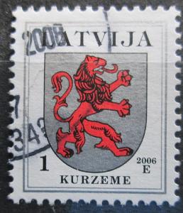 Lotyšsko 2006 Znak Kurzeme Mi# 371 D IX 0121