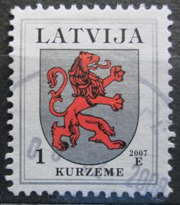 Lotyšsko 2007 Znak Kurzeme Mi# 371 D X 0121