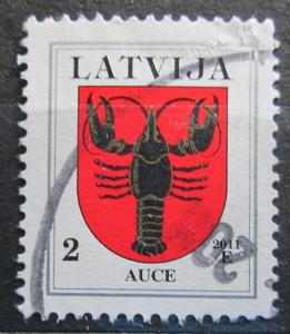 Lotyšsko 2011 Znak Auce Mi# 421 C XI 0121
