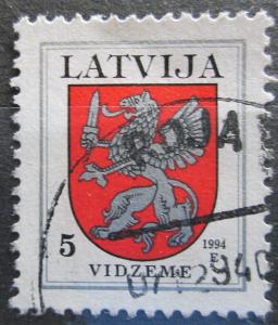 Lotyšsko 1994 Znak Vidzeme Mi# 373 A I 0122