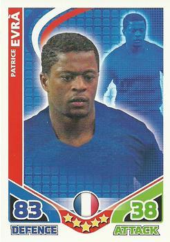 PATRICE EVRA @ FRANCE @ MANCHESTER UNITED F.C. @ Topps Match Attax