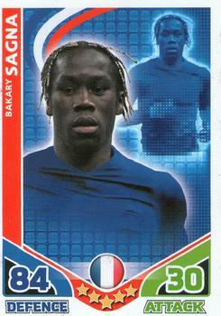 BACARY SAGNA @ FRANCE @ ARSENAL F.C. @ Topps Match Attax - Sportovní karty