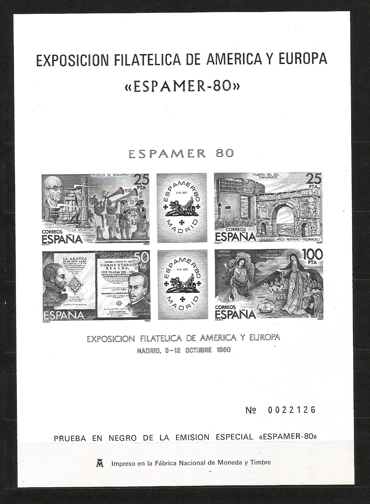 Španielsko - **,Mi.č.2171/4,zvláštne vydanie /2596E/ - Známky