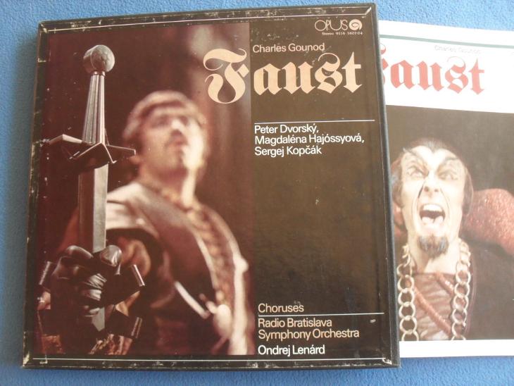 LP Charles Gounod Faust 4 LP PŘÍLOHA - Hudba