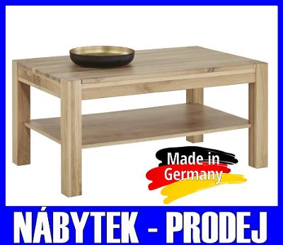 Konferenční stolek z masivního dřeva - Divoký DUB MASIV GERMANY