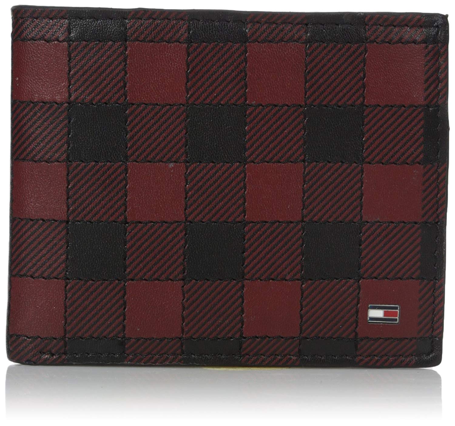 Pánska čiernočervená peňaženka Tommy Hilfiger-629kč-20 MODELOV V PONUKE - Módne doplnky