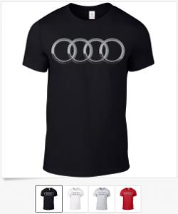 AUDI logo - pánské tričko S-XXL *