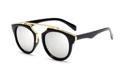 Luxusní Dámské Sluneční Brýle "Diorky" - Stříbrne