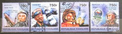Togo 2011 Kosmonauti Mi# 3949-52 Kat 12€ 0839