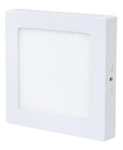 Bílý přisazený LED panel 175 x 175mm 12W teplá bíl
