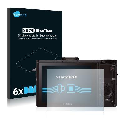 6x Ochranné fólie - Sony Cyber-Shot DSC-RX100 II