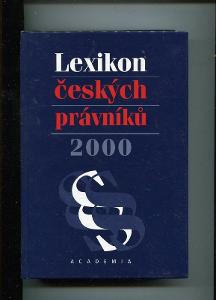 Lexikon českých právníků 2000 (Academia)