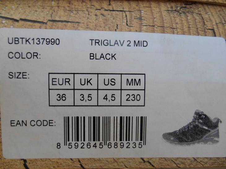 Nové kožené outdoorové boty zn.: ALPINE Triglav 2 - vel. 36