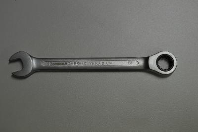Plochý ráčnový klíč 13mm, ráčna - chrom vanad