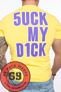 Pánské tričko - DE PUTA MADRE 69 - SUCK MY DICK