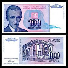 100 dinar YUGOSLAVIE  1994 UNC p139