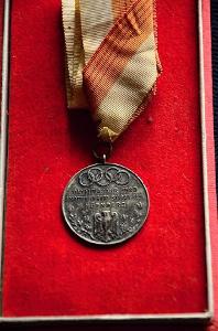 Olympiajahr 1928. Nurnberg. Silver medail, punc(800)
