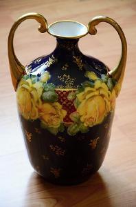 Victorian Handled Vase B. Bloch & Co or Stove Factory 32cm