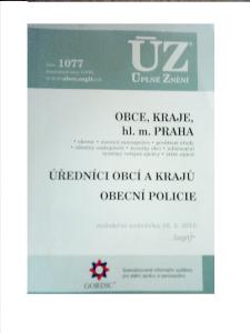 ÚZ - Obce, Kraje, hl. m. Praha, Obecní policie