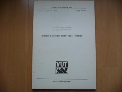 Skripta - Chemie a stavební hmoty - část I. - chemie - Jar. Král 1982