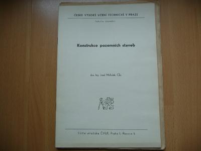 Skripta - Konstrukce pozemních staveb - Doc. Ing. Josef Michálek 1984