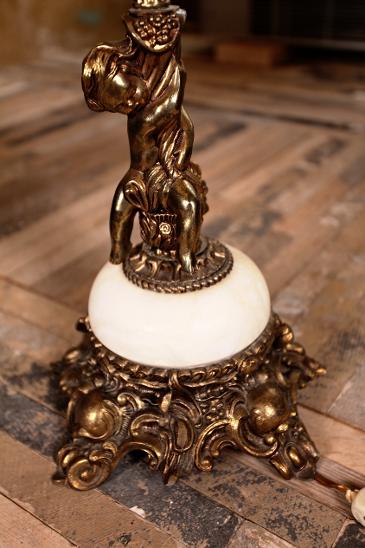 Bronzová figurální lampa - Zařízení pro dům a zahradu